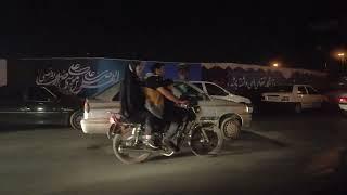 Mashhad Iran (4k), Driving from ZED square to Shiroodi street