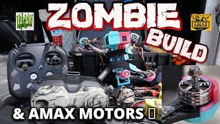 Zombie Drone Build !! Now You Can Fly Harder !! Amax Motors & Wireless Set Up 