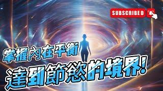 掌握內在平衡，達到節慾的境界!///#靜心冥想 #養生保健 #心靈成長 #道家文化 #修行  #video #meditate #contemplation