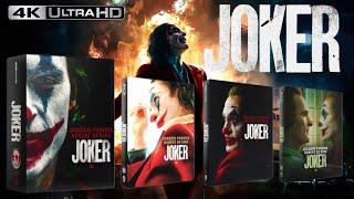 Joker 4k Ultra HD Bluray Collector's Edition Unboxing. (3 Editions With 3 Different Steelbooks)