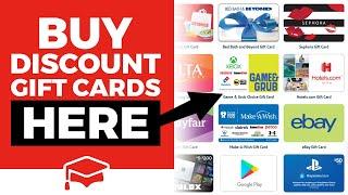 Where To Buy Discount Gift Cards | Best Online Gift Card Sellers