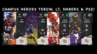 TEBOW, L.T, NABERS & PS2! ARE MUST HAVES IN MADDEN 25!