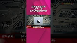台積電再下一城 蘋果A20處理器將採WMCM先進封裝! 本季獲利遇兩股逆風... 7/17法說受矚｜非凡財經新聞｜20250623 #shorts