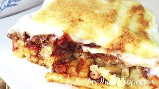 Pastitsio Recipe || Greek Lasagna || Quick & Easy