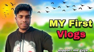 MY FIRST VLOG  || MY FIRST VIDEO ON YOUTUBE #trending