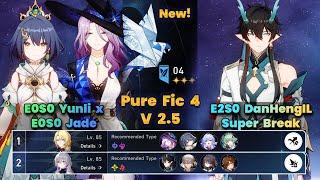 New PureFiction 4 | E0S0 Yunli x E0S0 Jade & E2S0 DanHengIL Super Break | V2.5 | 3 Stars | HSR|