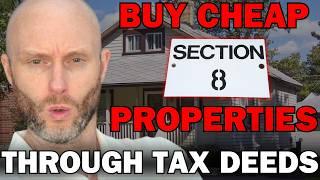 Buy Cheap Section 8 Property Through Tax Deeds