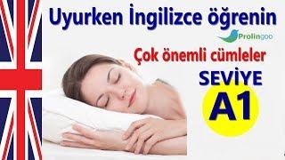 İngilizce öğrenmek | En Önemli İngilizce Kelime Öbekleri ve Kelimeler | Uykuda Öğrenme