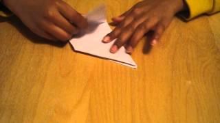 Origami Instructions: How to make a duck mouth/beak