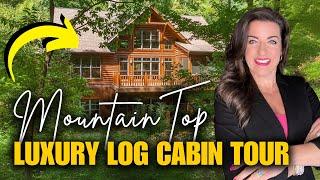 Get Ready to be AMAZED by This 1.3M Luxury Log Cabin in Landrum SC