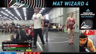 Mat 8 145 Victor Voinovich Ohio 1 Vs Michael Weber North Dakota 1