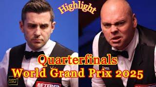 Mark Selby vs Stuart Bingham QF Highlights World Grand Prix 2025 Snooker