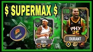 MONSTER KD & BEAL ! SUPERMAX ! GREAT PROMO - GREAT MASTERS ! MAY LUCK BE WITH YOU ! NBA LIVE MOBILE