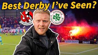  WITNESS the MADNESS of the NORTH BELFAST DERBY!