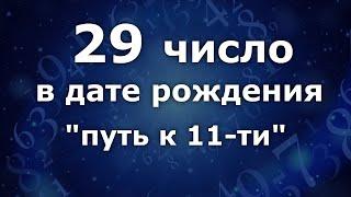 "29 число в дате рождения." Приобретённая 11. Анализ двойных чисел. Нумеролог Ася Бабиянц