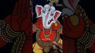 Ganesh chaturthi Art by Sri Arka Das #shorts #ganpati