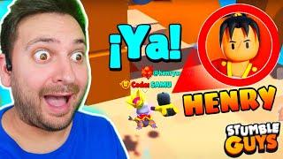  SAMU vs HENRY en STUMBLE GUYS!!  DUELO de YOUTUBERS