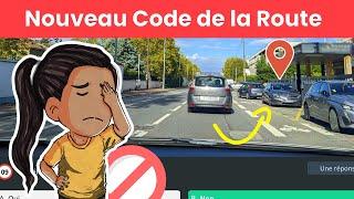 Test code de la route 2024 - Série #61 - 10 questions