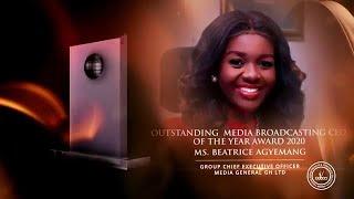 Media General’s Beatrice Agyemang is the Outstanding Broadcast Media CEO of the year