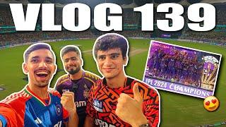 Watching my FIRST IPL FINAL Match| KKR vs SRH| Cricket Cardio in Chepauk Stadium