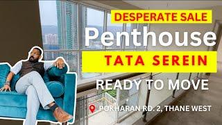 Desperate Sale | Luxurious 4 BHK + Servant Room Flat | Pokhran Road No. 2, Thane West | TATA SEREIN