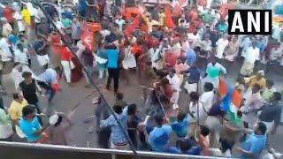 LDF & UDF workers clash in Kerala on last day of campaigning