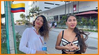  Meeting Colombians and walking through Bocagrande, Cartagena