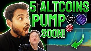 TOP 5 ALTCOINS TO BUY NOW | BEST ALTCOINS/MEMECOINS FOR BULL MARKET 2024-2025 | CRYPTO BULL RUN COIN