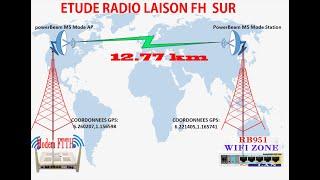 NANOSTATION M2 ET M5 POWERBEAM M5 400: ETUDE RADIO POUR UNE LIAISON FH EN FREQUENCE 5.8GHZ