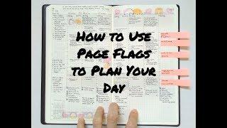 How to Use Page Flags to Plan Your Day