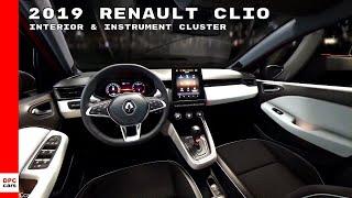 2019 Renault Clio Interior & Instrument Cluster