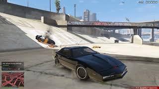 GTA V Knight Rider 2000 K.I.T.T Rampage + Epic Six Star Escape(RDE 3.1.6)