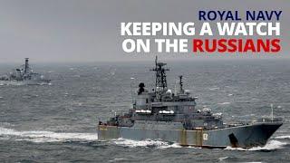 Royal Navy keeps a close eye on Russian naval group