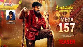 MEGA 157 Official Teaser | Chiranjeevi Movie with Harish Shankar | #Mega157Updates | DSP |