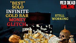 #1 BEST SOLO INFINITE GOLD BAR MONEY GLITCH RDR2 ONLINE RED DEAD ONLINE RED DEAD REDEMPTION 2 ONLINE