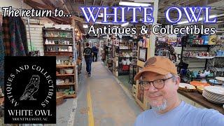 White Owl Antiques and Collectibles | Getting ready for the holidays | Mt. Pleasant, North Carolina