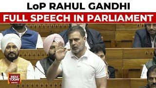 Constitution Debate | Rahul Gandhi Full Speech In Parliament | Leads Opposition's Attack On Centre