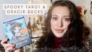 WITCHY & SPOOKY TAROT & ORACLE DECKS + HALLOWEEN FOREVER ORACLE | FOLK WITCH DIVINATION FOR SAMHAIN