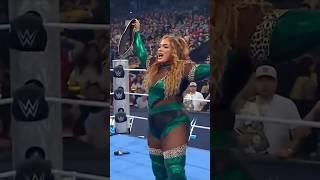 Tiffany Stratton, you better hold on tight to that title…  #SmackDown