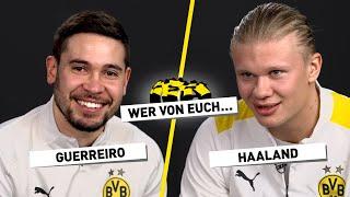 "Immer witzig Haaland auf Instagram zu sehen" | Haaland & Guerreiro: Wer von euch ...?