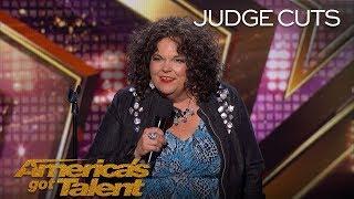 Vicki Barbolak: Comedian Delivers Hilarious View On Having Kids - America's Got Talent 2018