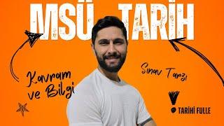 MSÜ Tarih Fullenecek | Türkiye Geneli Deneme Sınavı Tadında | Ali Gürbüz | 2025