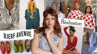 the truth about these popular "it girl" brands! djerf avenue, realisation par, lisa say gah, etc…