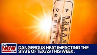 Hazardous heat wave causing dangerous conditions in Texas | LiveNOW from FOX