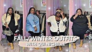 PINTEREST INSPIRED OUTFIT IDEAS | FALL OUTFITS | WINTER OUTFITS 2024 | PLUS SIZE OUTFIT IDEAS