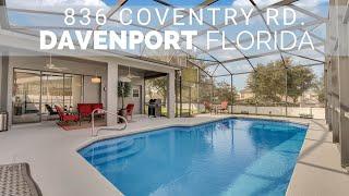 Davenport Pool Home with Amazing Updates! 836 Coventry Road, Davenport, FL