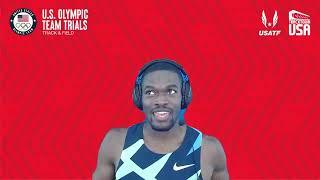 Rai Benjamin - 2020 Olympic Trials men's 400m hurdles (semifinal)