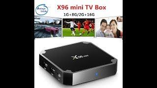 X96 mini Android 7 1 TV BOX 2GB 16GB Amlogic S905W Quad Core 2 4GHz WiFi Media Player 1GB 8GB X96min