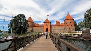 Island Castle & Trakai - The Old Capital of Lithuania | ASMR POV Walking Tour [4K] Ultra HD 60fps