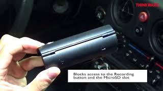 Thinkware F50 Anti Tampering Case Installation Video www.dashcam.ie